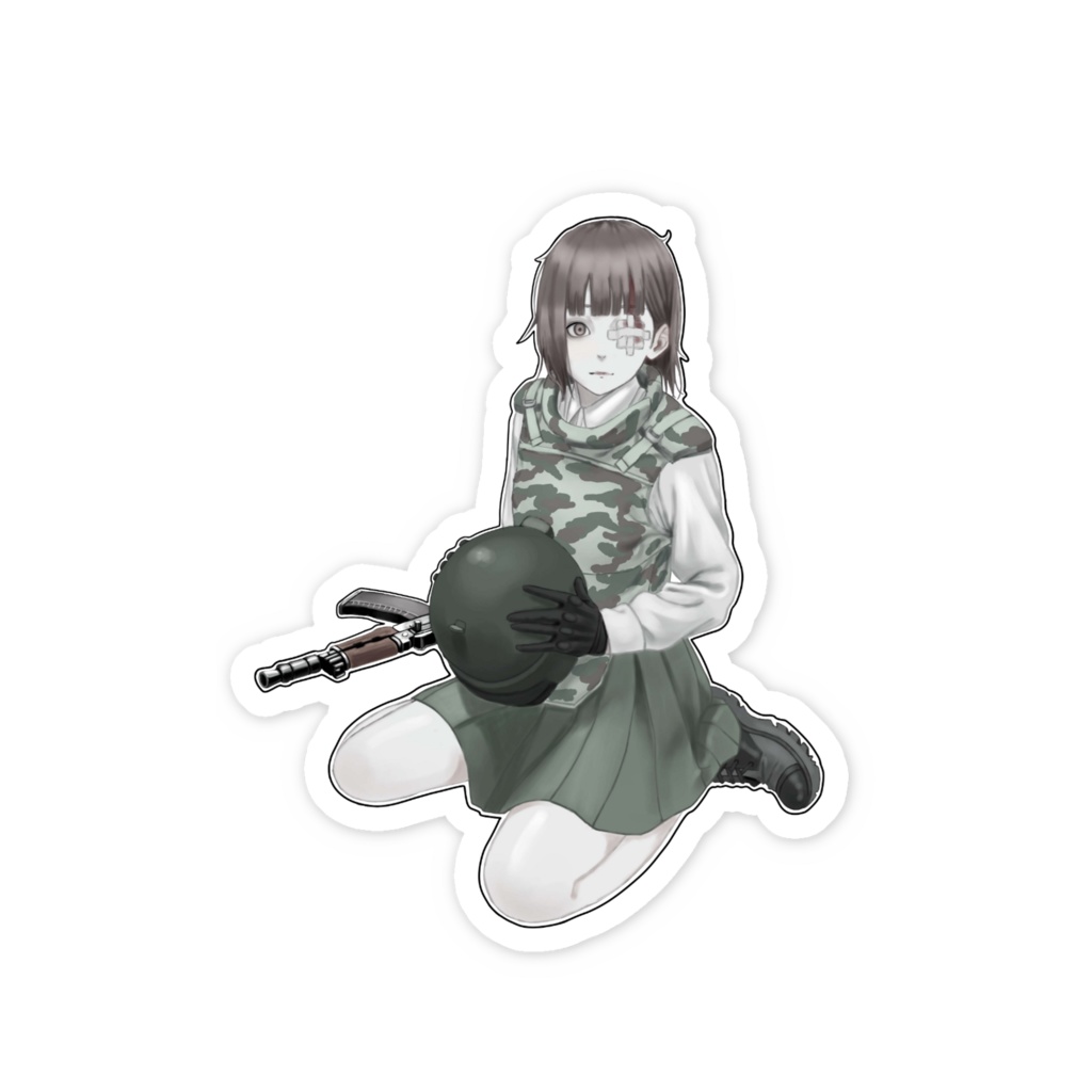 スマホステッカー AKS74U