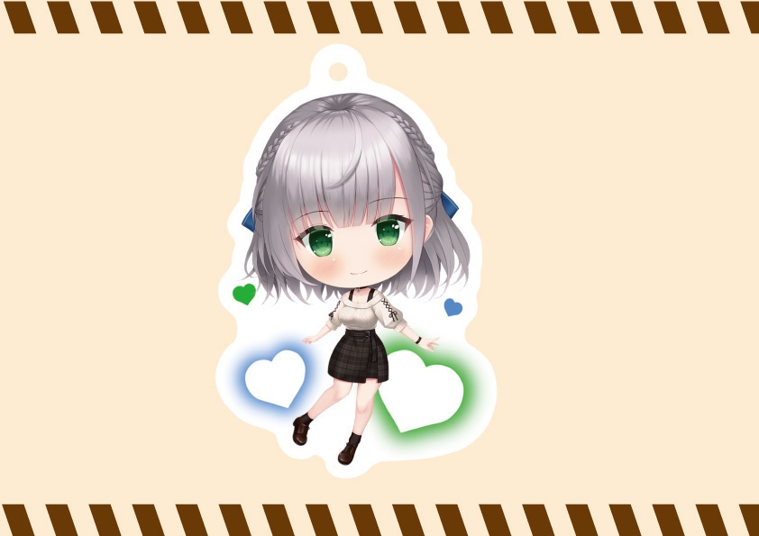 アクリルキーホルダー　白銀ノエル