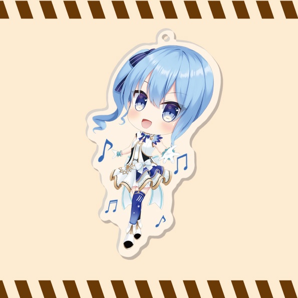 アクリルキーホルダー　星街すいせい-アイドル衣装