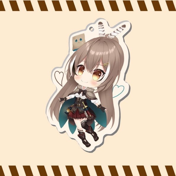 アクリルキーホルダー　七詩ムメイ-通常衣装