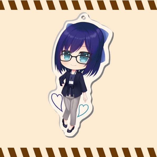 アクリルキーホルダー　友人A