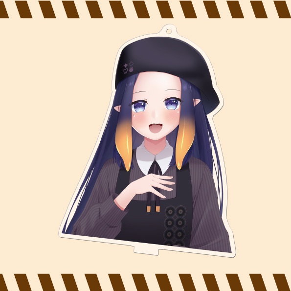 アクリルフィギュア　一伊那尓栖-私服