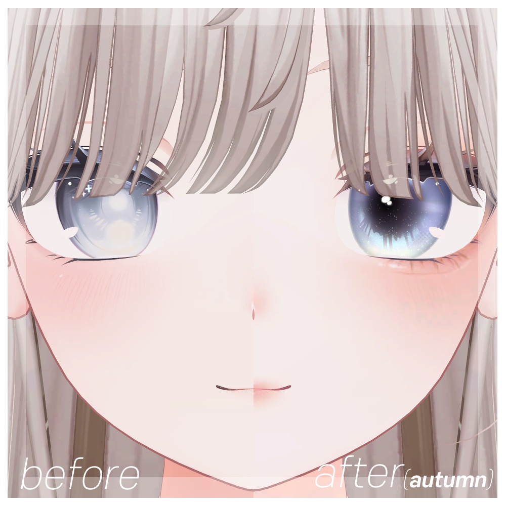 4Seasons Eye & MakeUp & Body Texture Set for しなの