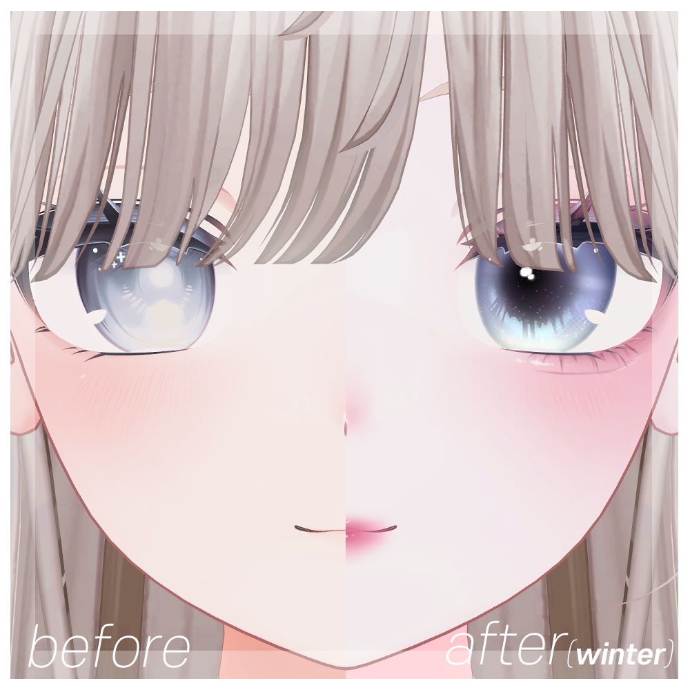 4Seasons Eye & MakeUp & Body Texture Set for しなの