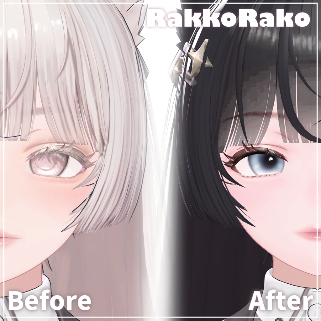 🩷 Rakko Make Up & Eye Texture for LUMINA 🩷