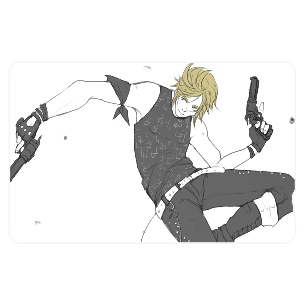 FF15プロンプト ICカードステッカー2
