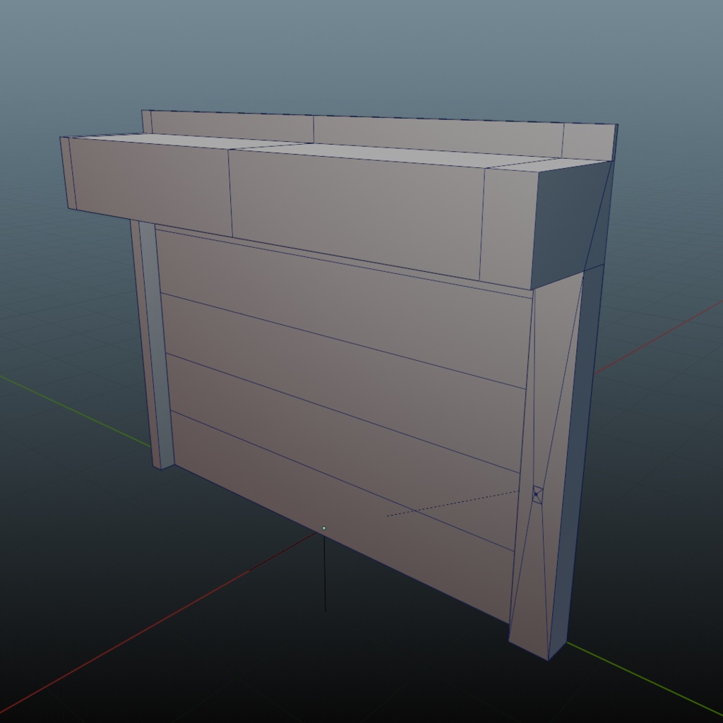 【FBXモデル】シャッター