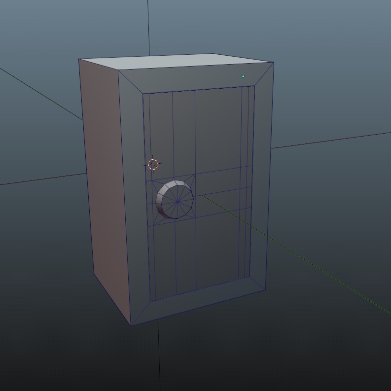 【FBXモデル】シャッタースイッチボックス