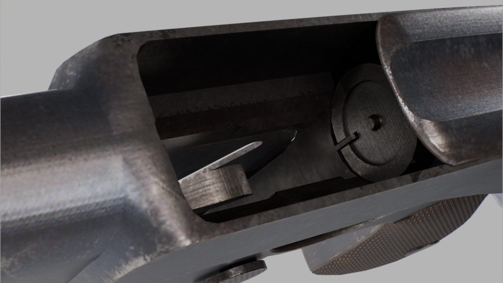 【FBXモデル】Belgmann M1896 No.3