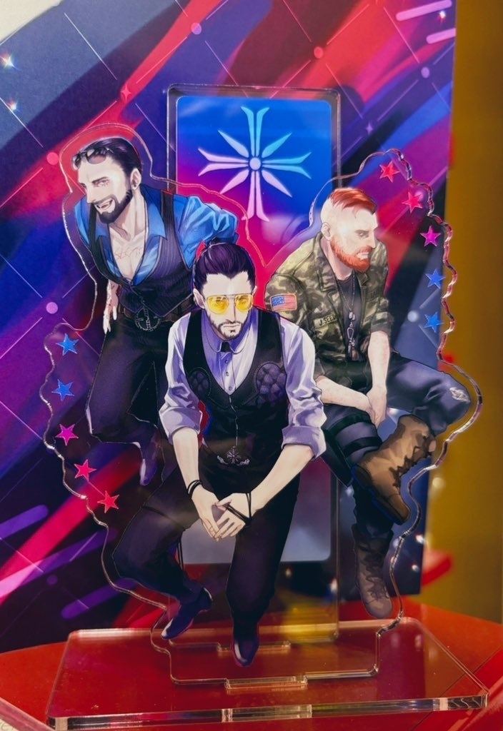 【️FARCRY5】Seed兄弟ジオラマアクリルスタンド