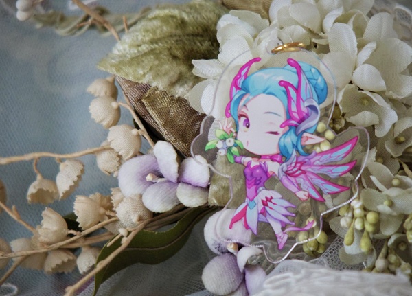 【OVERWATCH オーバーウォッチ】マーシー アクリルキーホルダー