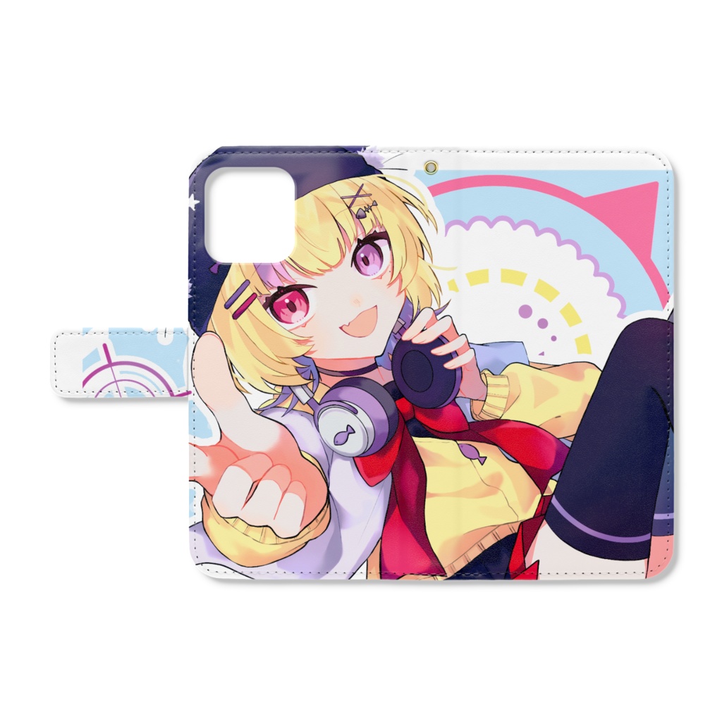 真黒乃めぐる放課後ストライドiPhoneケース