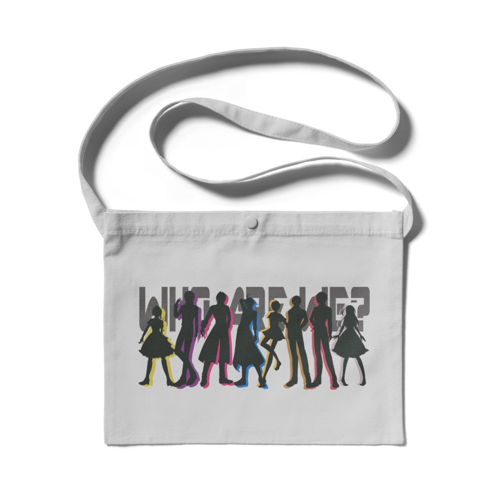 シルエットサコッシュ