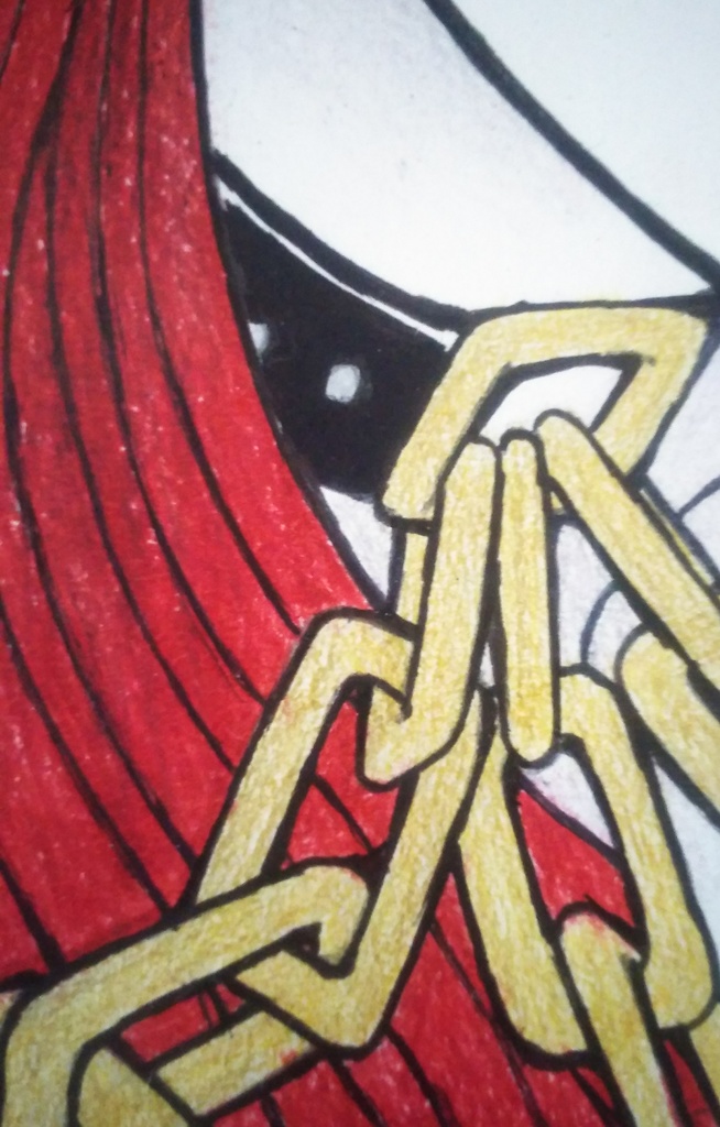 ヘカーティア・ラピスラズリ&クラウンピース(原画)