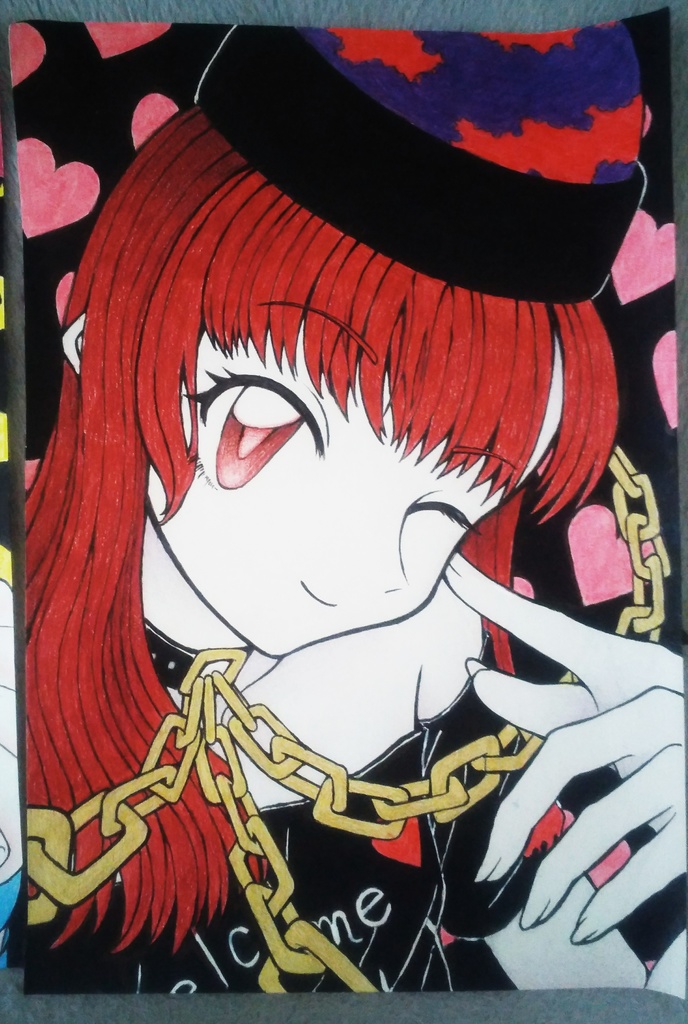 ヘカーティア・ラピスラズリ&クラウンピース(原画)