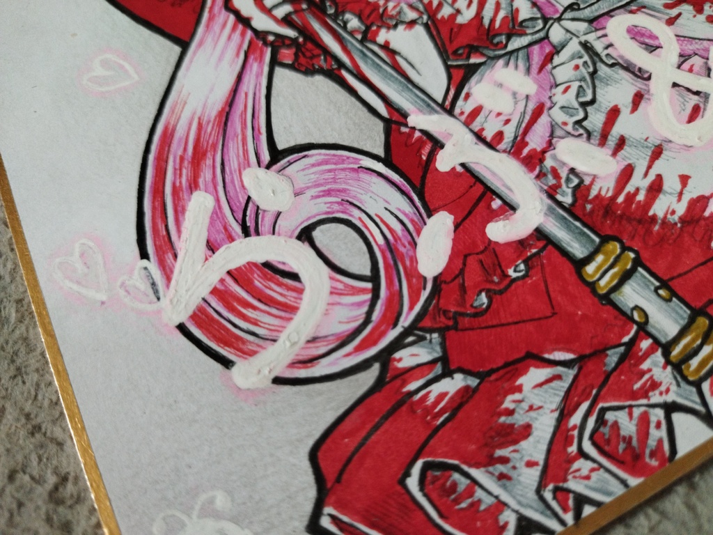 オリジナル色紙