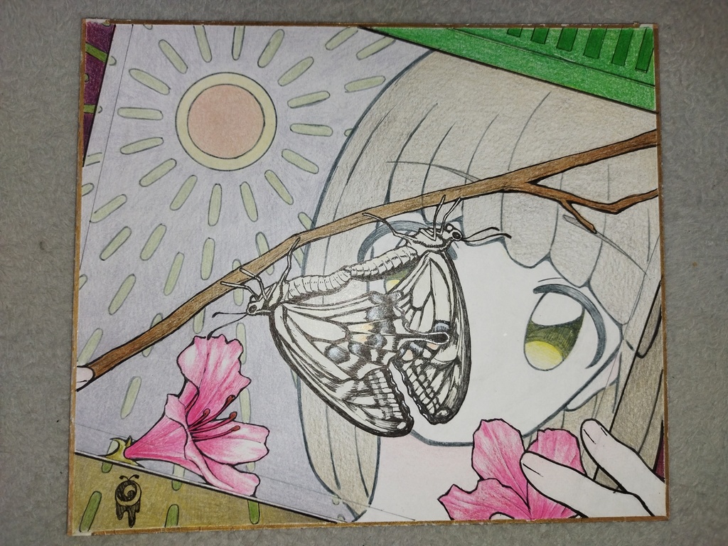 オリジナル色紙