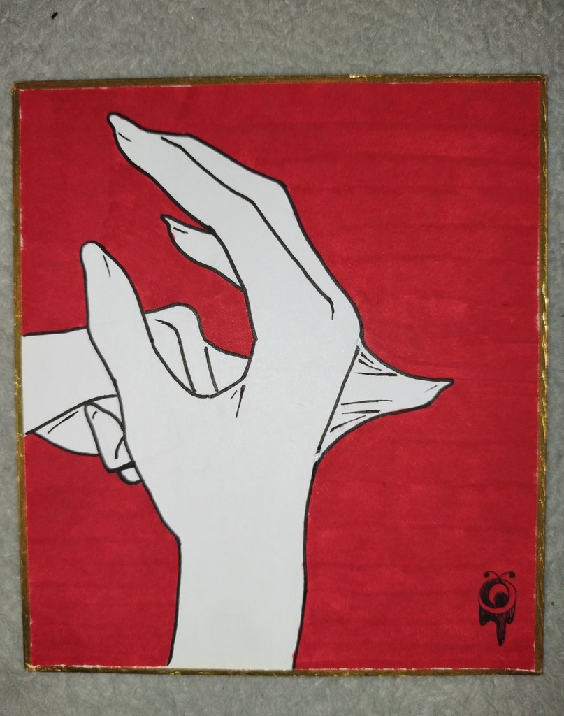 オリジナルミニ色紙