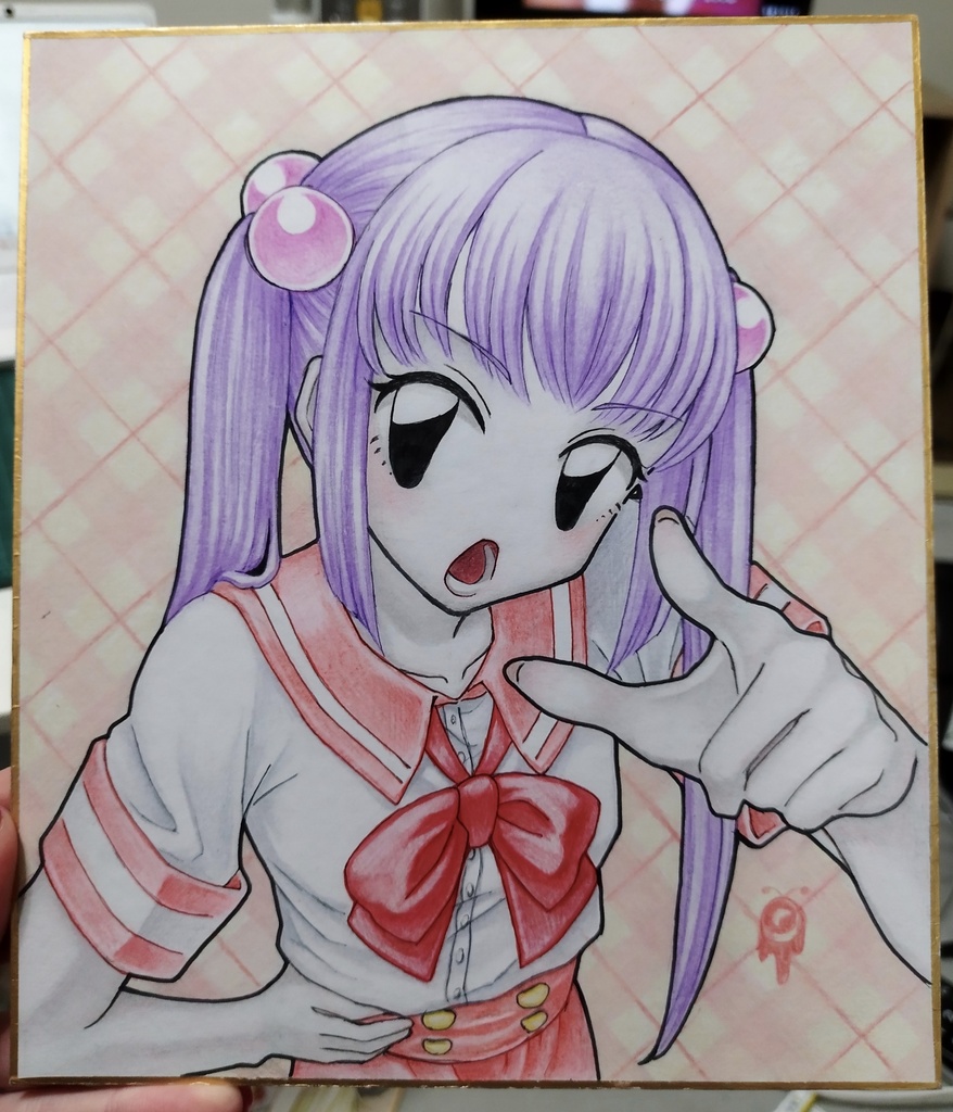 オリジナル色紙