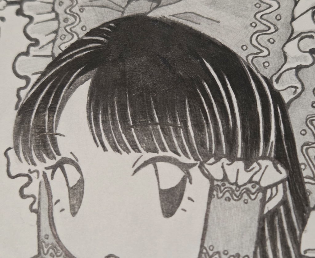 自機キャラミニイラスト(原画)