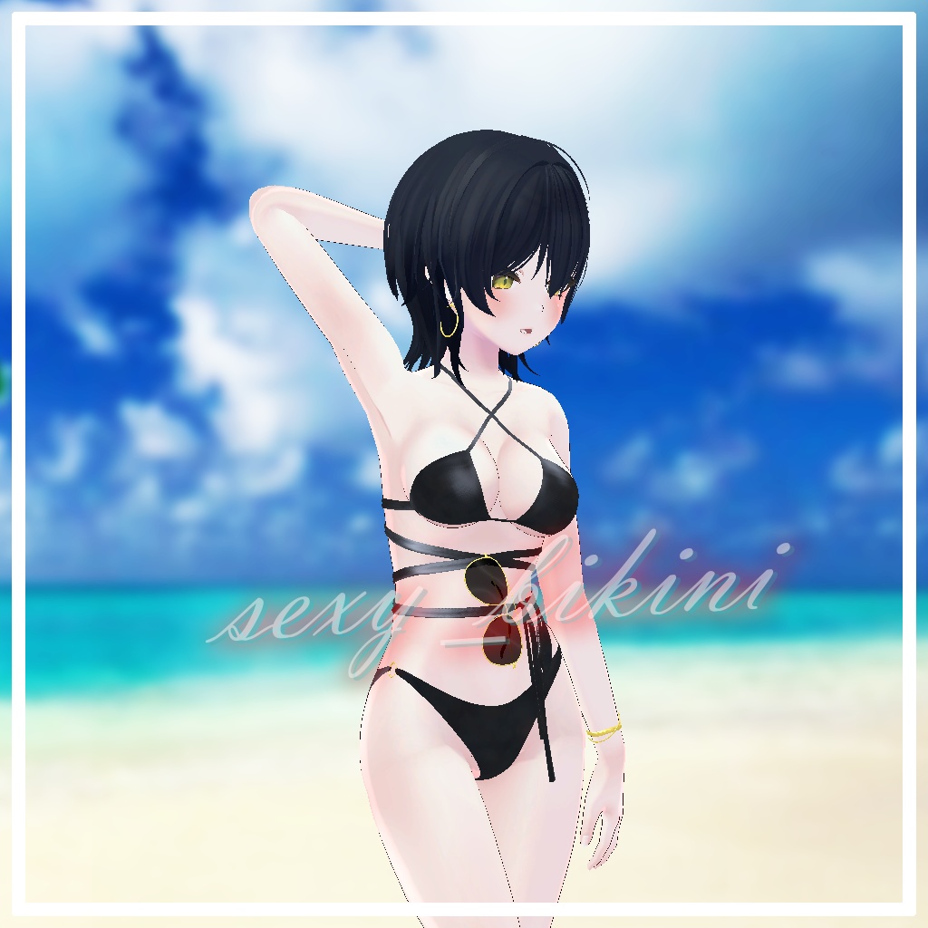 『リーファ』【3D衣装モデル】crossbikini 