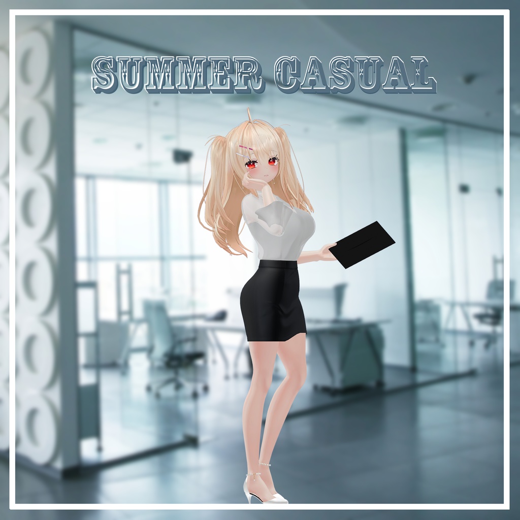 『 舞夜』【3D衣装モデル】summer casual