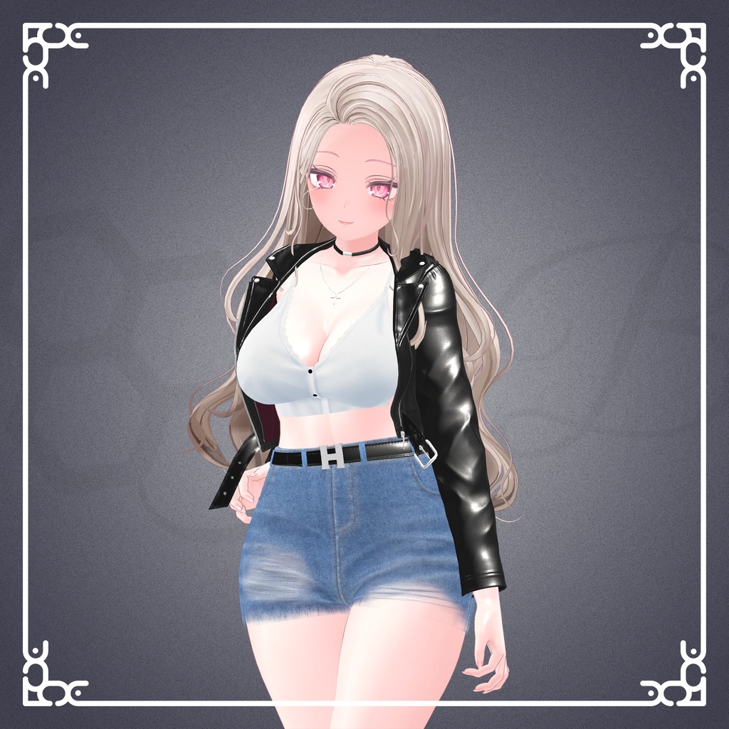 『8アバター対応』【3D衣装モデル】undercover