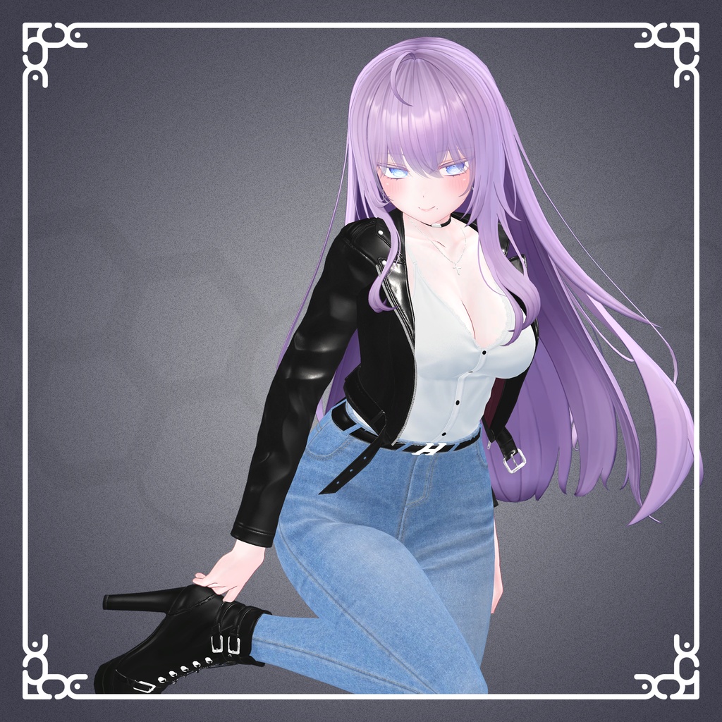 『8アバター対応』【3D衣装モデル】undercover