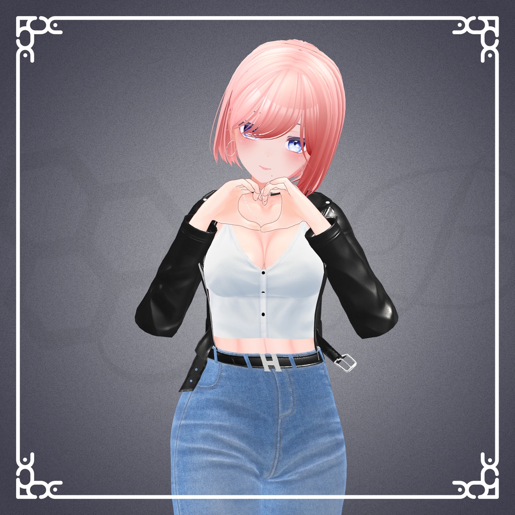 『8アバター対応』【3D衣装モデル】undercover