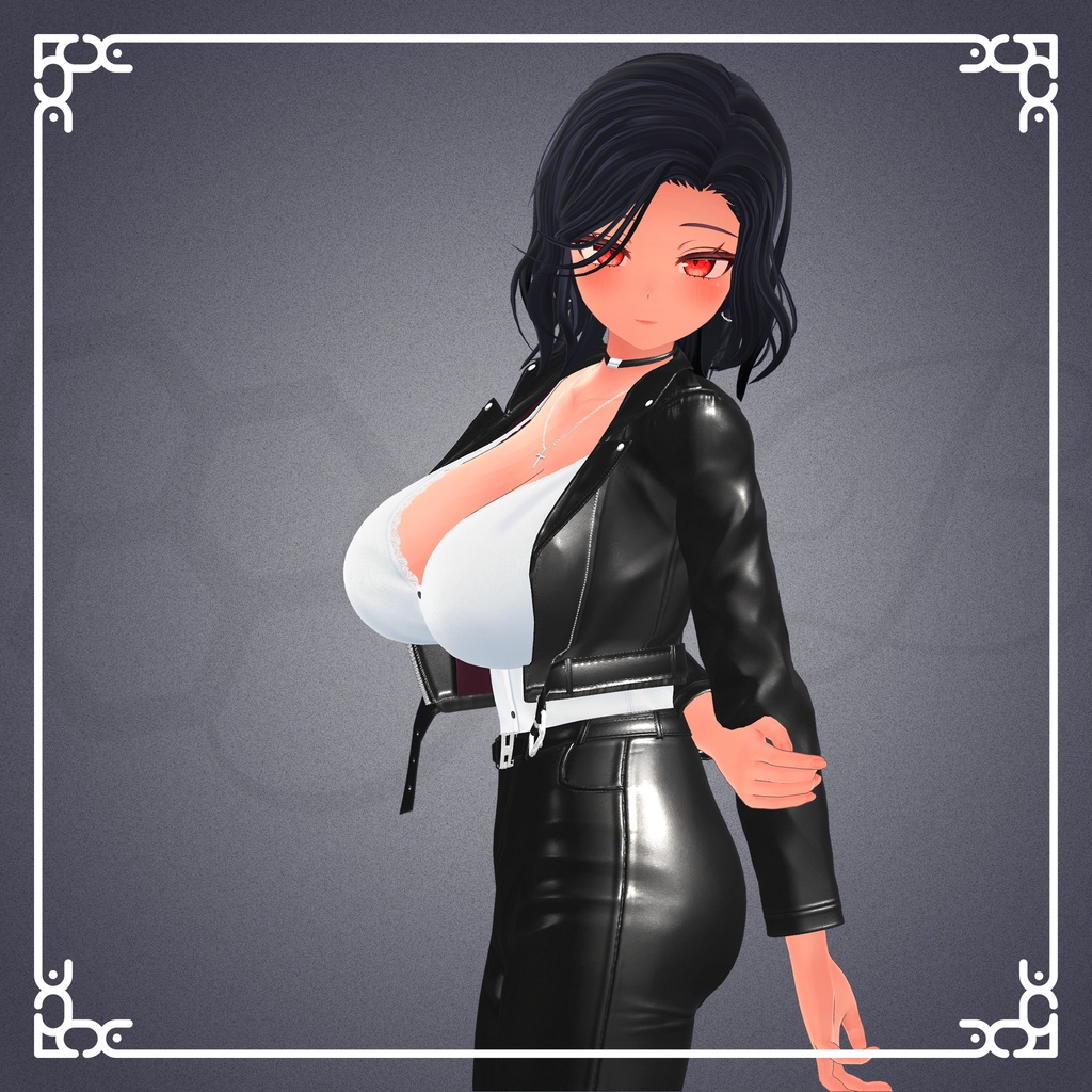 『8アバター対応』【3D衣装モデル】undercover