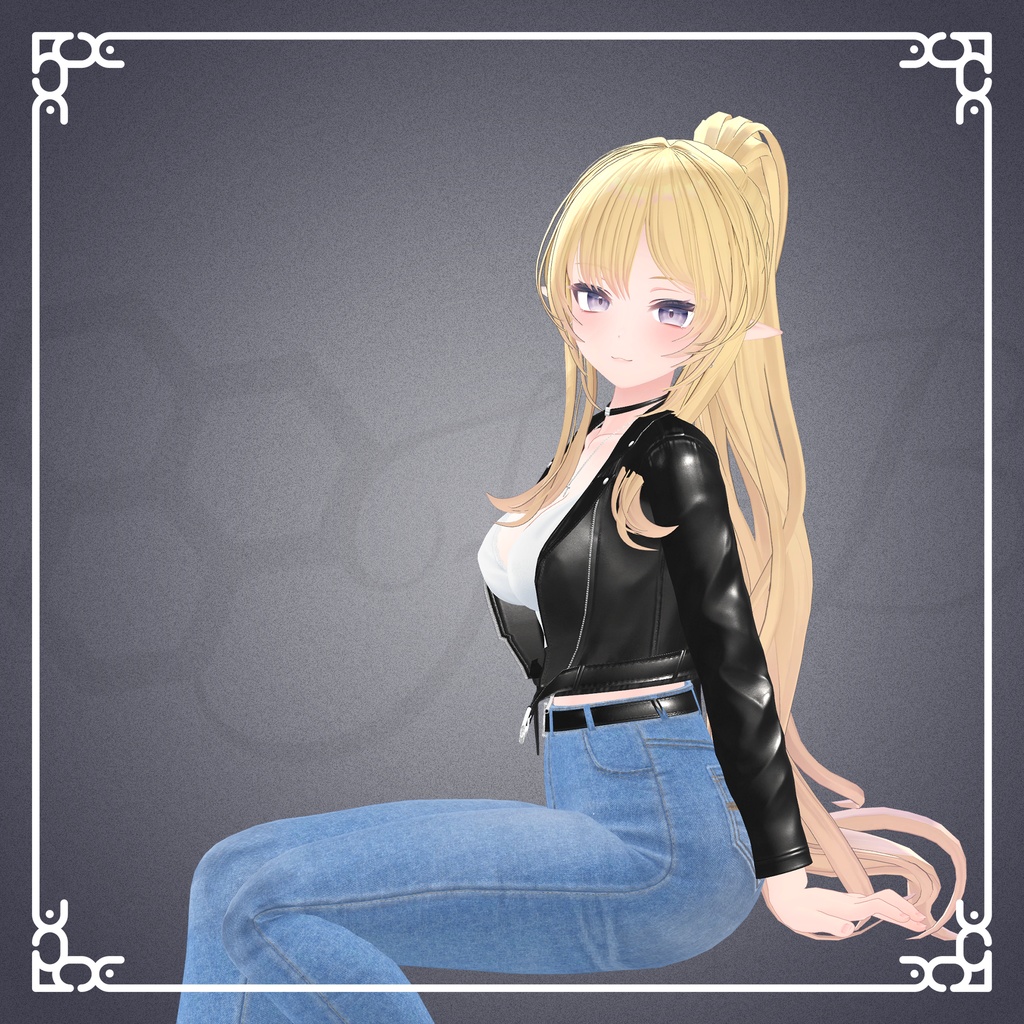 『8アバター対応』【3D衣装モデル】undercover