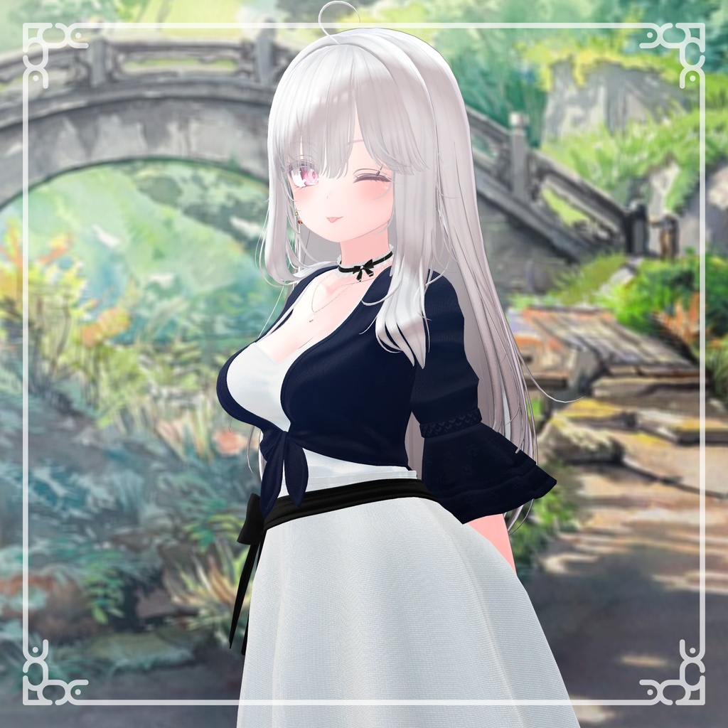 『6アバター対応』【3D衣装モデル】Summer_memories