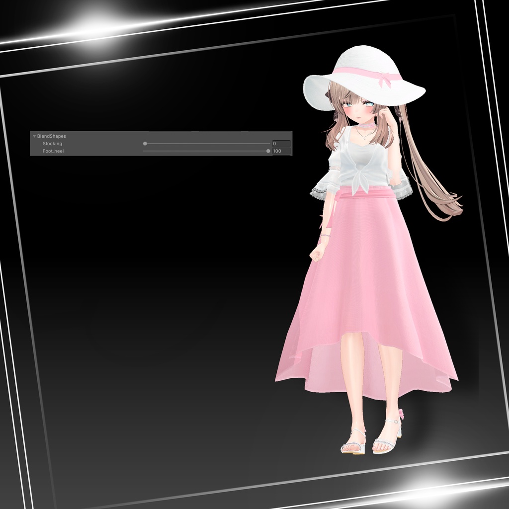 『6アバター対応』【3D衣装モデル】Summer_memories