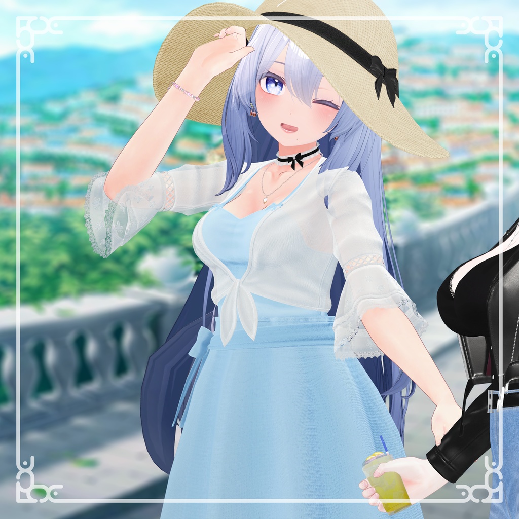 『6アバター対応』【3D衣装モデル】Summer_memories