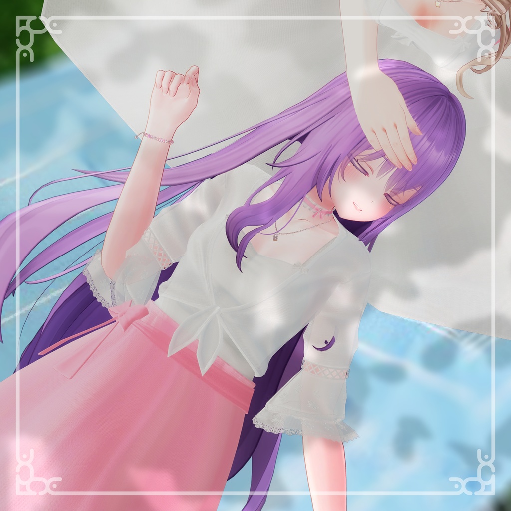 『6アバター対応』【3D衣装モデル】Summer_memories