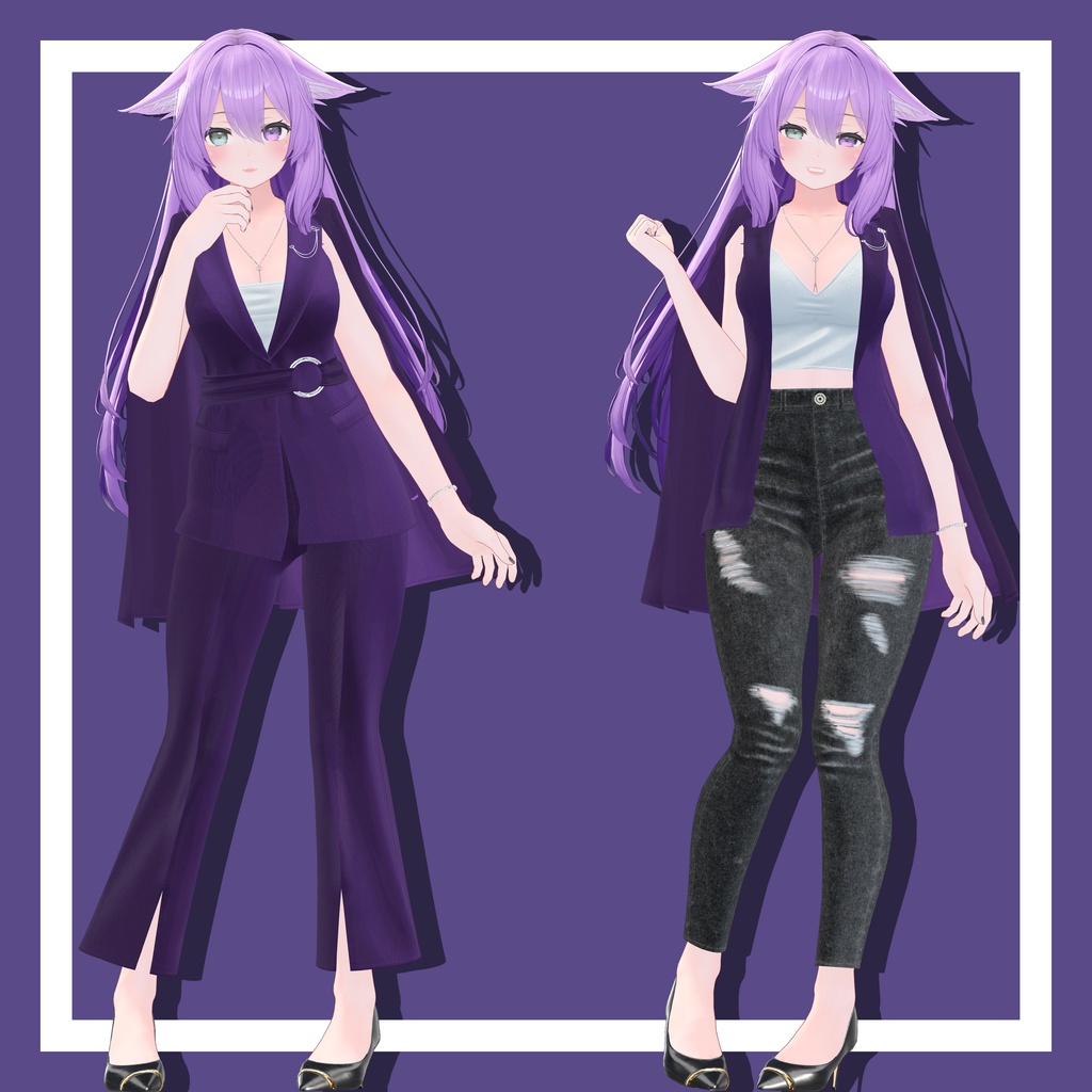 『5アバター対応』【3D衣装モデル】tipsy night