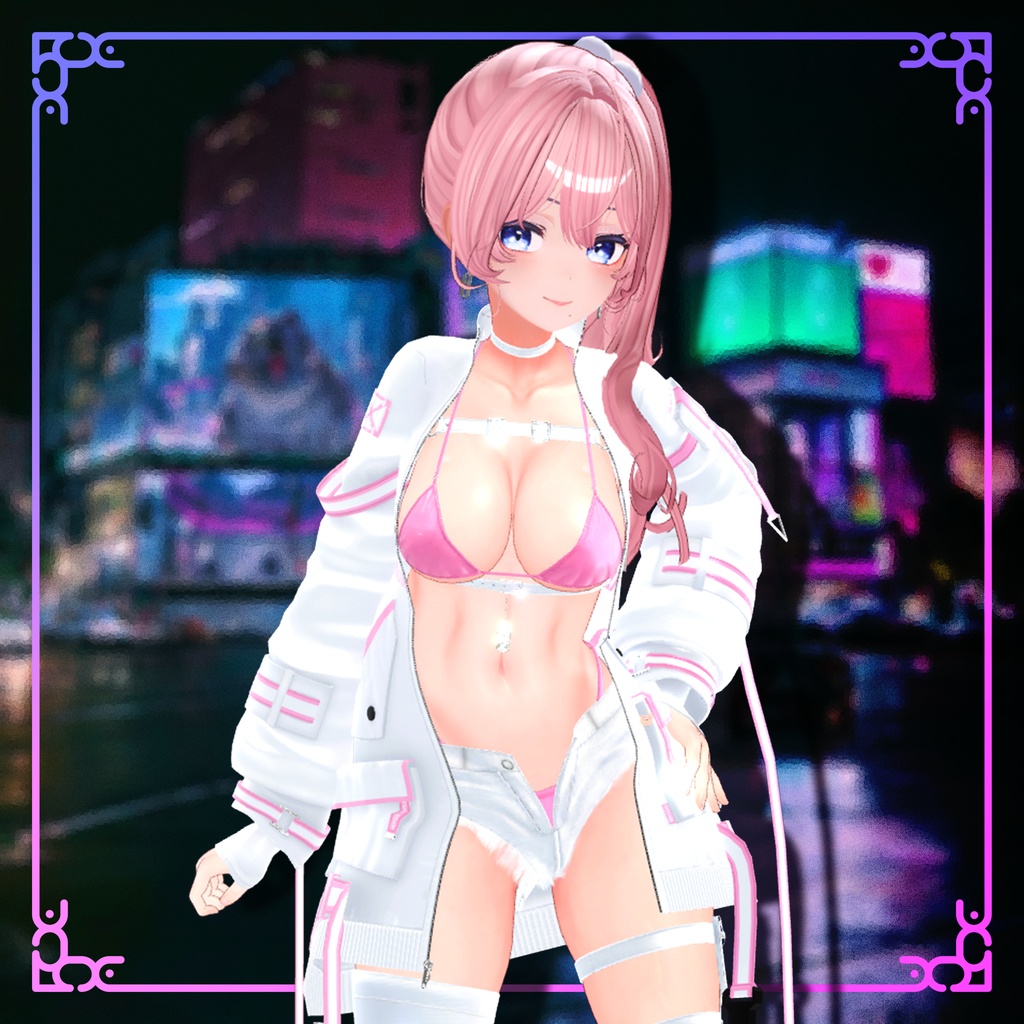 『9アバター対応』【3D衣装モデル】Lost memory