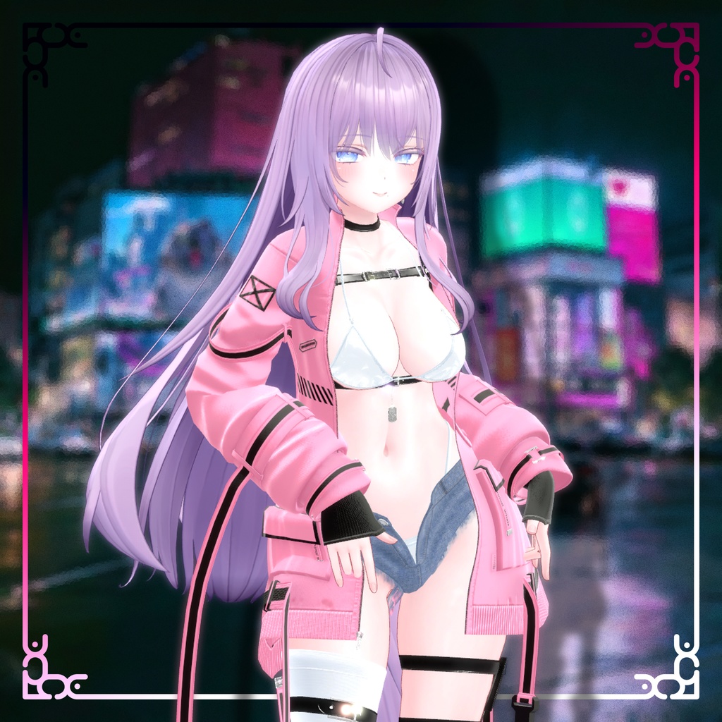 『9アバター対応』【3D衣装モデル】Lost memory