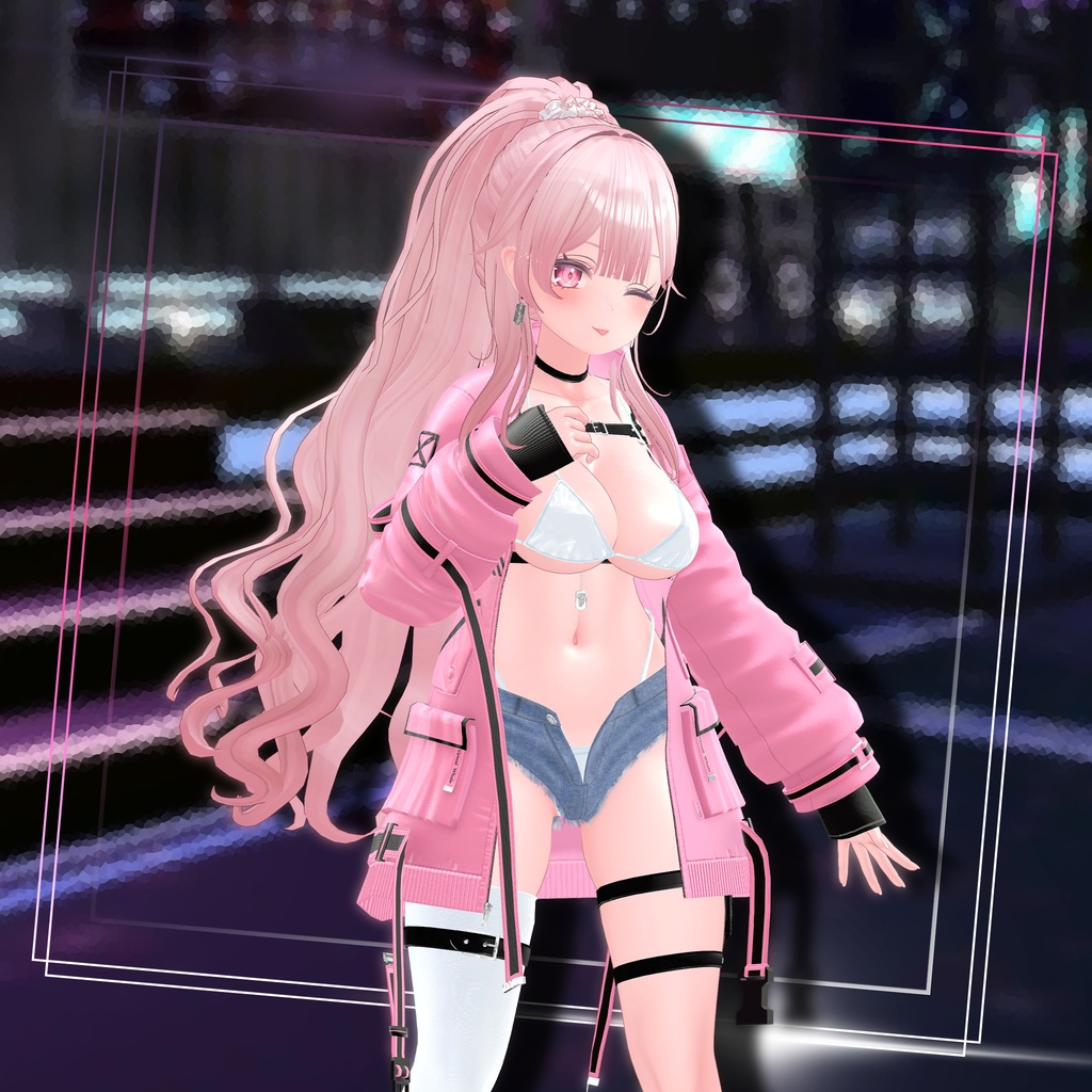 『9アバター対応』【3D衣装モデル】Lost memory