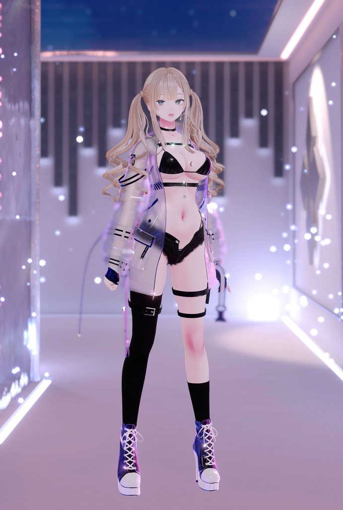 『9アバター対応』【3D衣装モデル】Lost memory