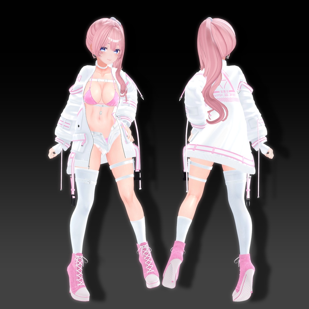 『9アバター対応』【3D衣装モデル】Lost memory