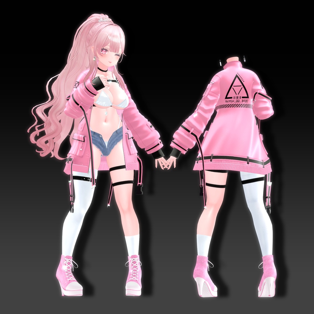 『9アバター対応』【3D衣装モデル】Lost memory