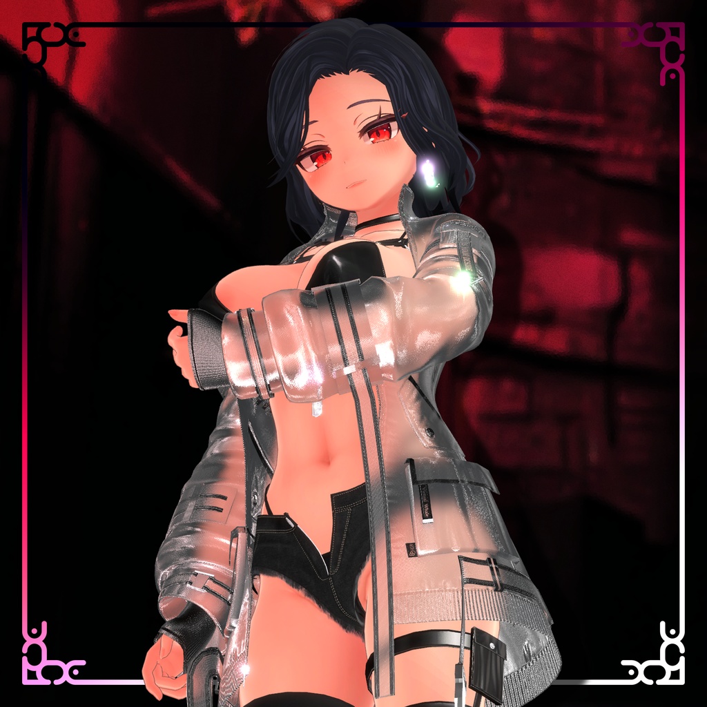 『9アバター対応』【3D衣装モデル】Lost memory