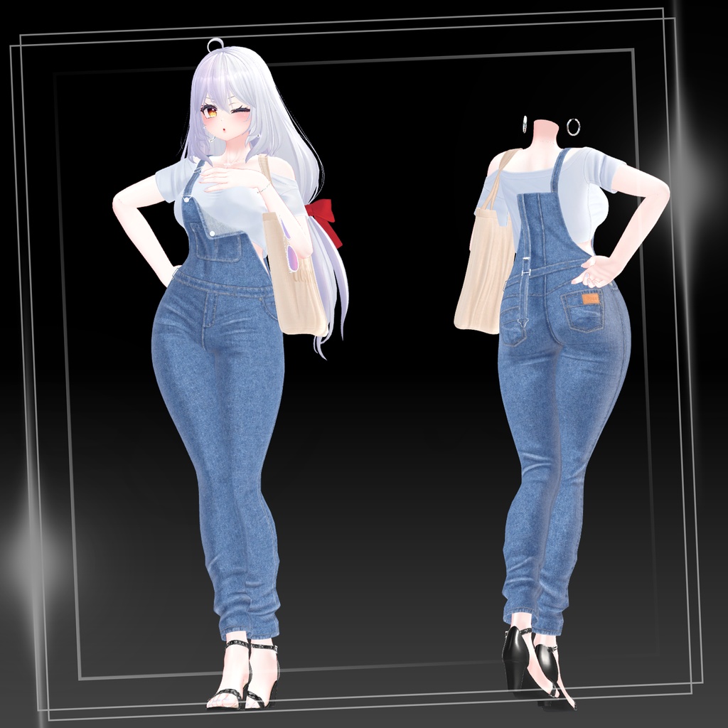 『9アバター対応』【3D衣装モデル】Urban picnic