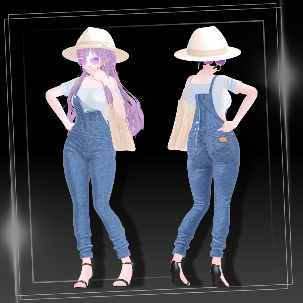 『9アバター対応』【3D衣装モデル】Urban picnic