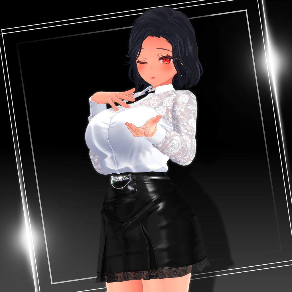 『7アバター対応』【3D衣装モデル】Summer_chic