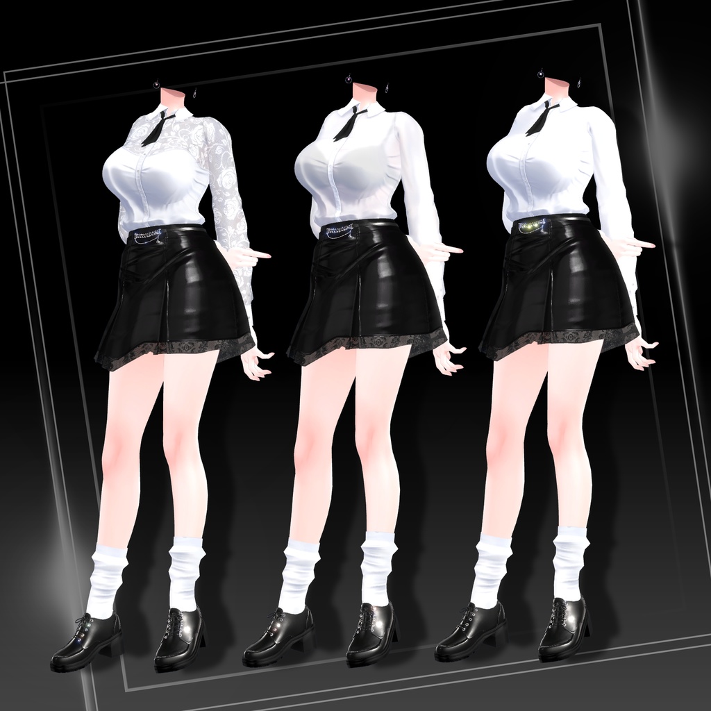 『7アバター対応』【3D衣装モデル】Summer_chic