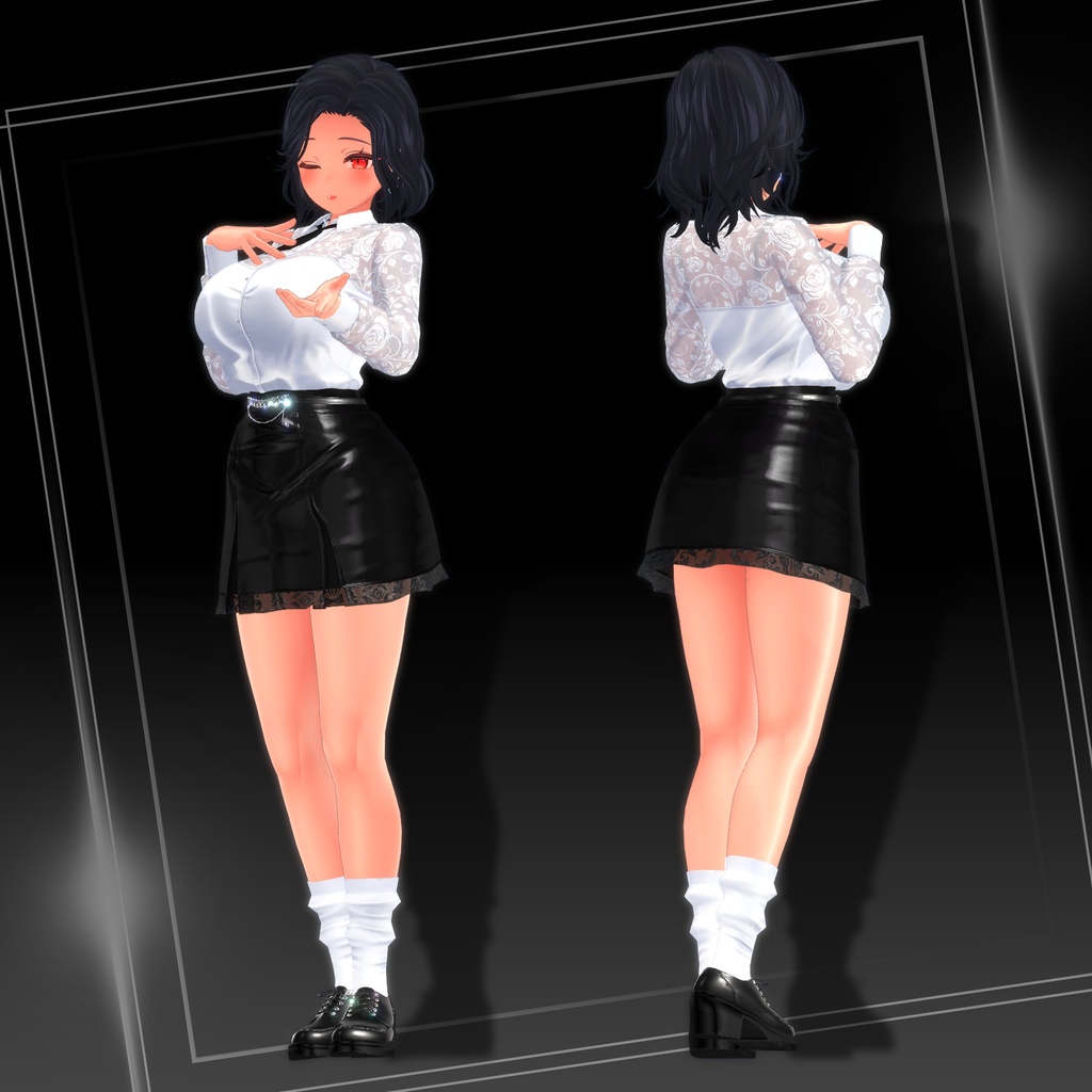 『7アバター対応』【3D衣装モデル】Summer_chic