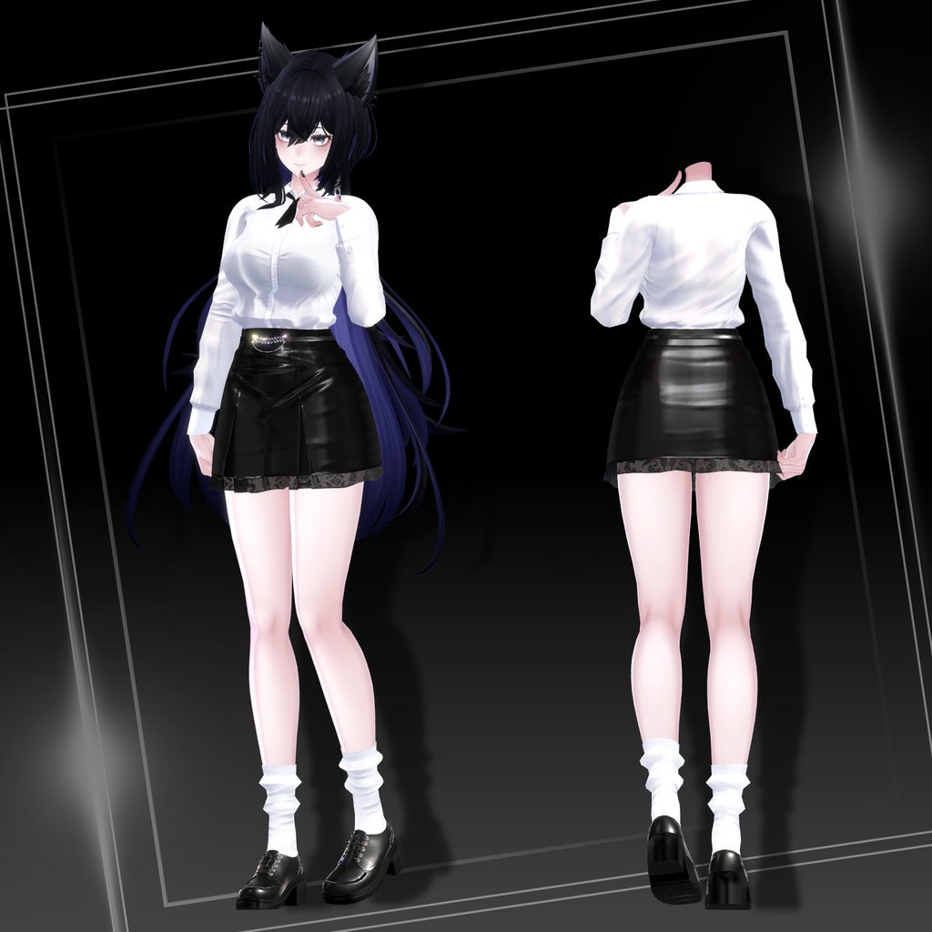 『7アバター対応』【3D衣装モデル】Summer_chic