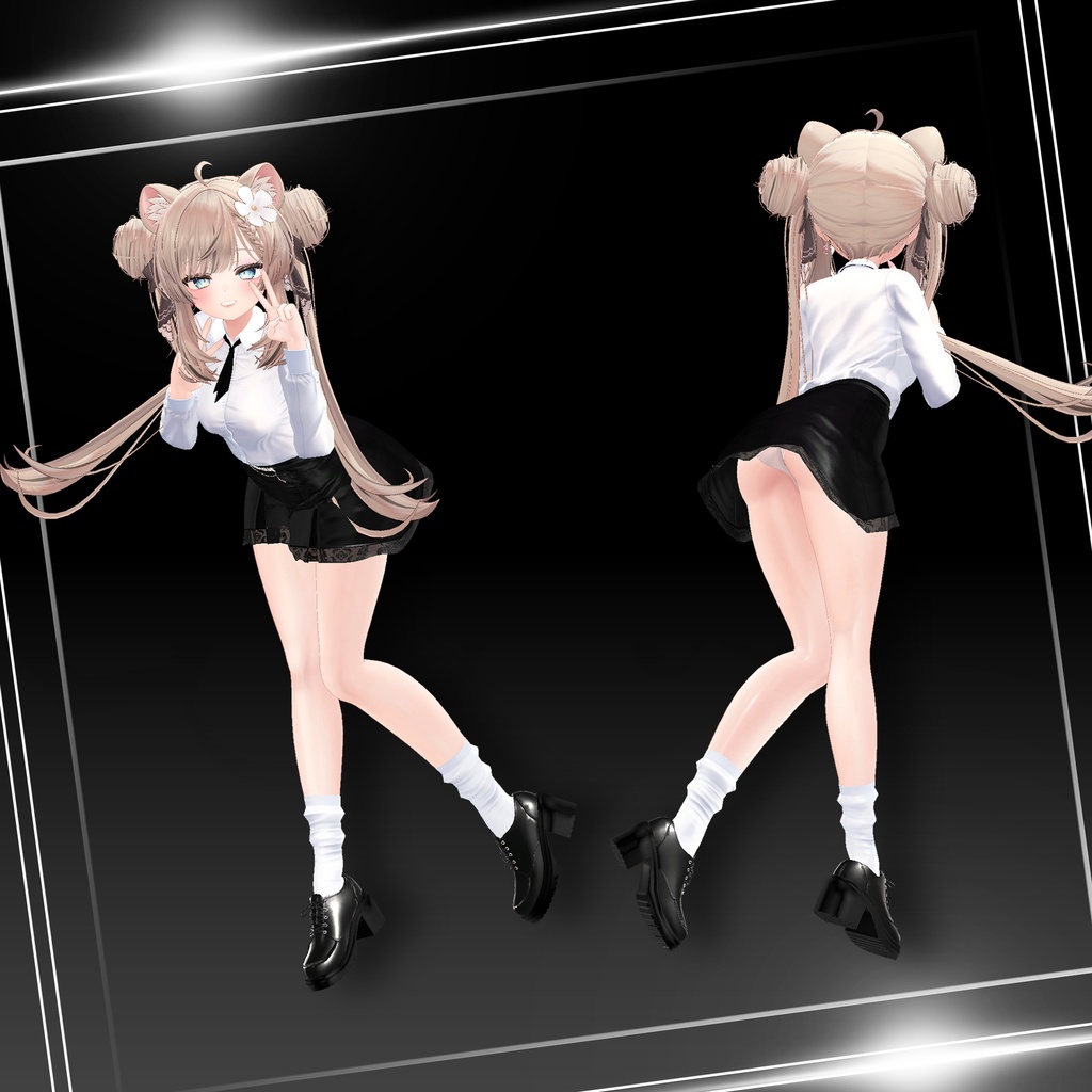 『7アバター対応』【3D衣装モデル】Summer_chic